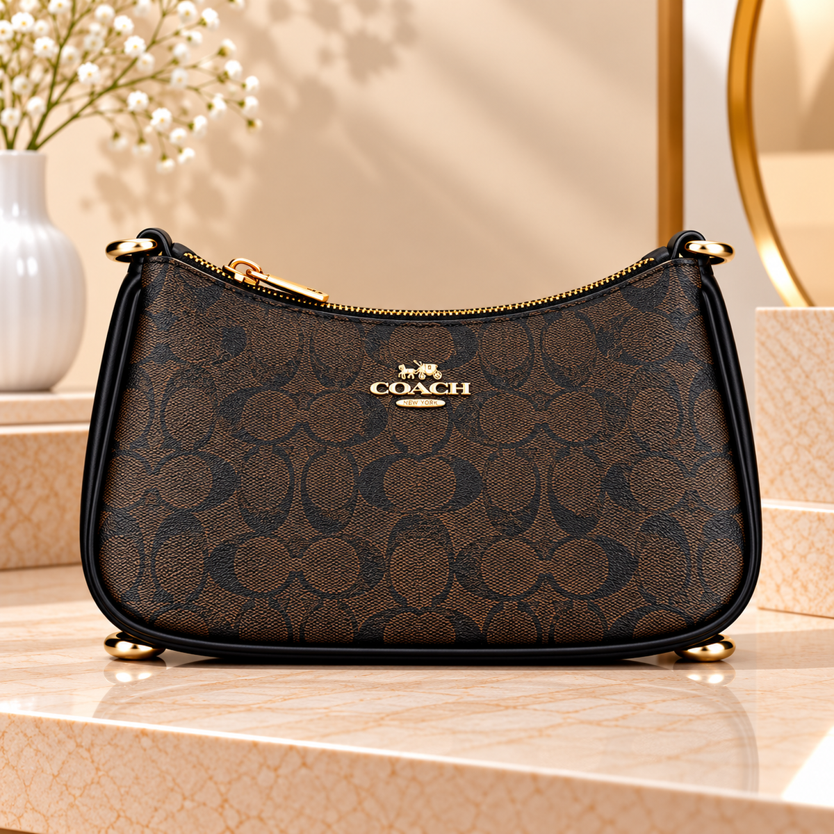 Mini Crescent Handbag – Signature Style