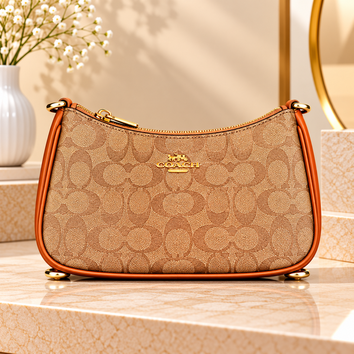 Mini Crescent Handbag – Signature Style