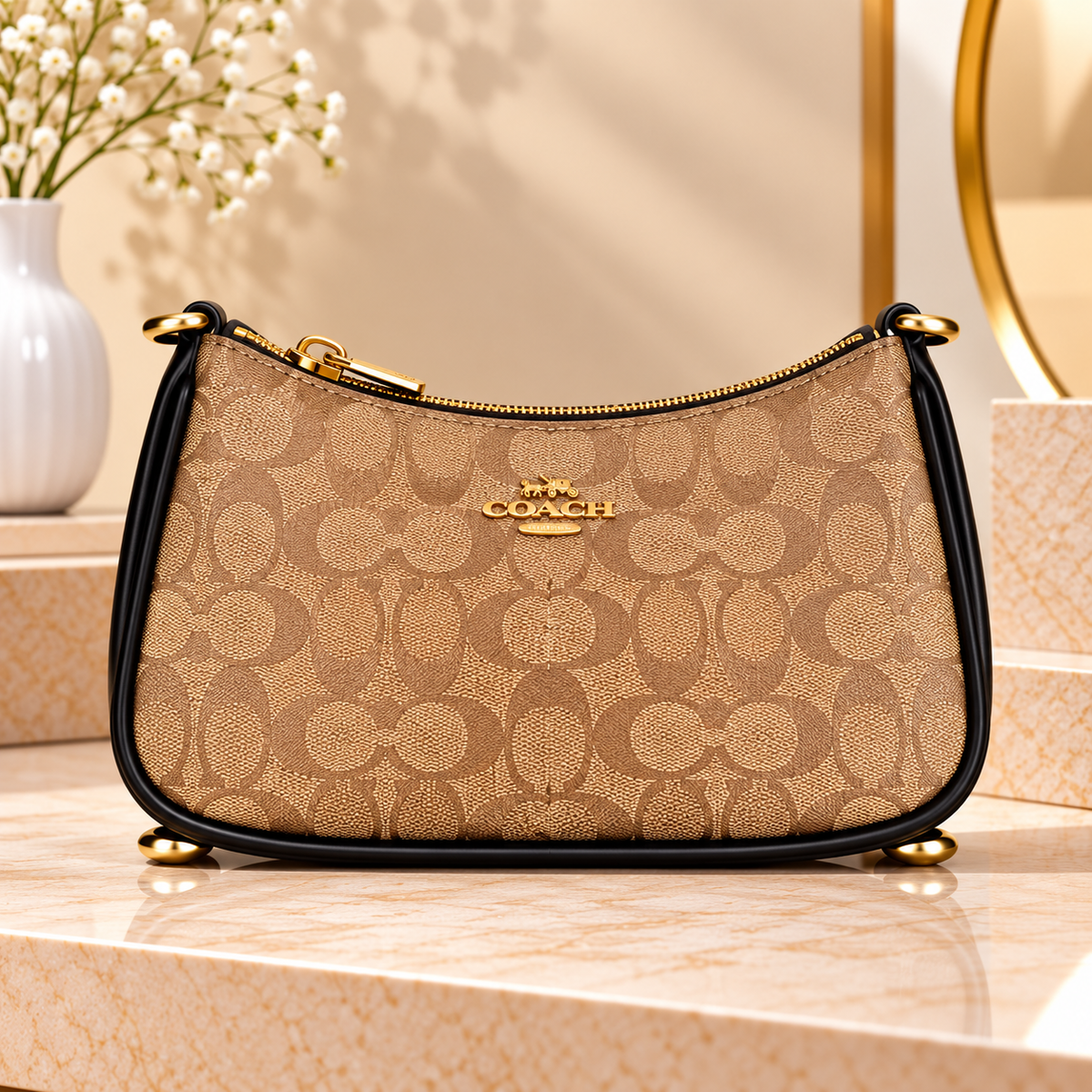Mini Crescent Handbag – Signature Style